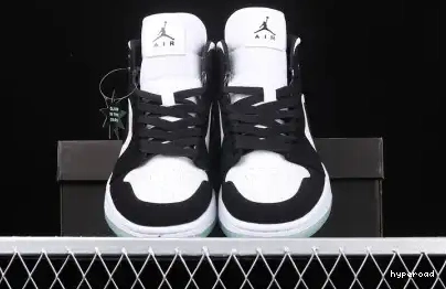 Hyperoad BLACK MID 1 JORDAN AIR (GS) TEAL WHITE TINT 0629